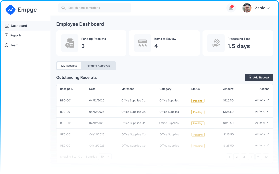 Dashboard Preview